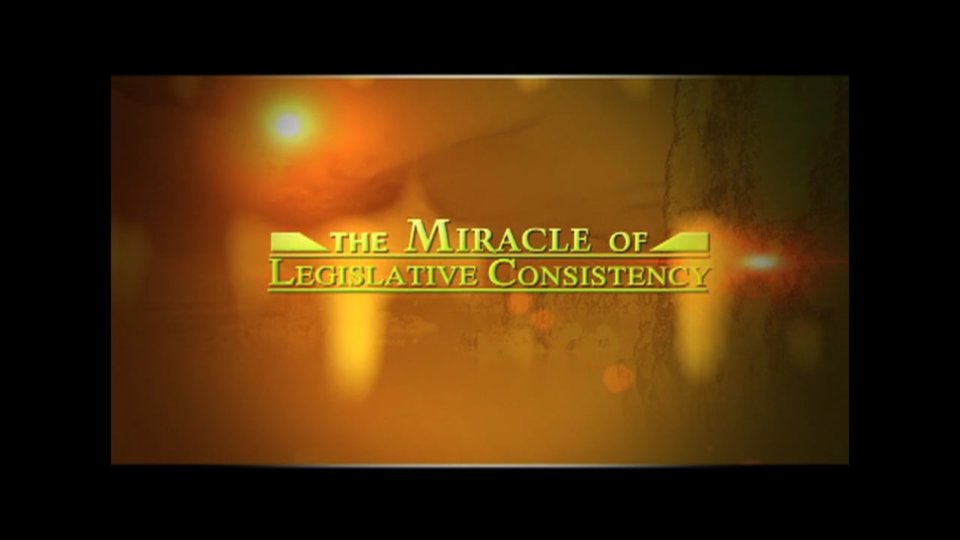 Peace Conference 2007 – The Miracle of Legislative Consistency