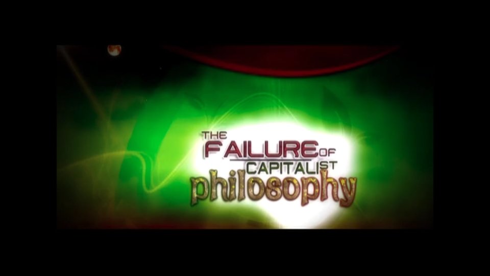The Failure of Capitalist Philosophy – Peace Conference 2009