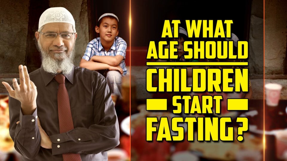 At what Age should Children Start Fasting