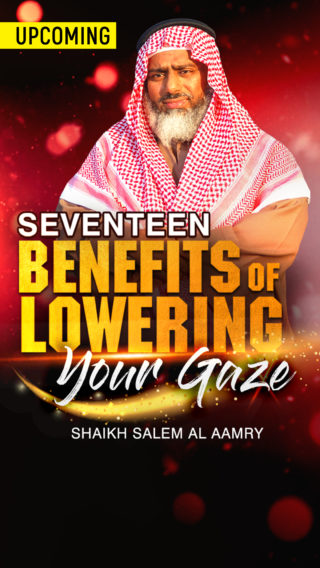 Seventeen Benefits of Lowering your Gaze